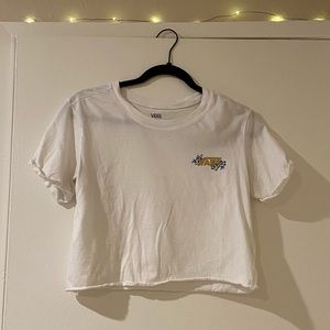 vans crop top